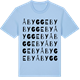 Blue Soul t-shirt med Åbyggeby ordlek t-shirt