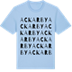 Blue Soul t-shirt med Ackarby ordlek t-shirt