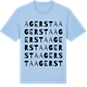 Blue Soul t-shirt med Agersta ordlek t-shirt