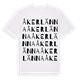 Åkerlänna ordlek t-shirt