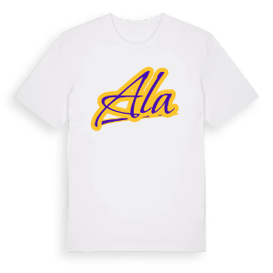 Ala baseball t-shirt – ekologisk bomull t-shirt från Pinshirt