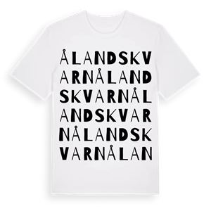 Ålands kvarn ordlek t-shirt – ekologisk bomull t-shirt från Pinshirt