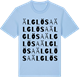 Blue Soul t-shirt med Älglösa ordlek t-shirt