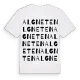 Algneten ordlek t-shirt