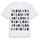 Älgshuvud ordlek t-shirt