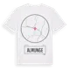 White t-shirt med Almunge t-shirt