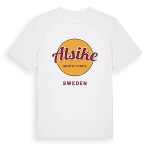 Alsike cirkel t-shirt – ekologisk bomull t-shirt från Pinshirt