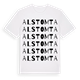 Alstomta ordlek t-shirt