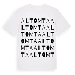 Altomta ordlek t-shirt – ekologisk bomull t-shirt från Pinshirt