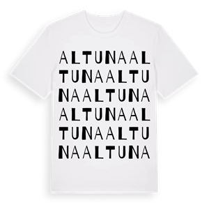 Altuna ordlek t-shirt – ekologisk bomull t-shirt från Pinshirt