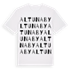 Altunaby ordlek t-shirt