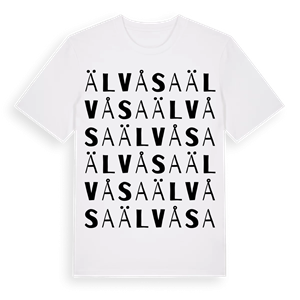 Älvåsa ordlek t-shirt – ekologisk bomull t-shirt från Pinshirt