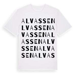 Alvassen ordlek t-shirt – ekologisk bomull t-shirt från Pinshirt