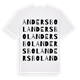 Andersbol ordlek t-shirt