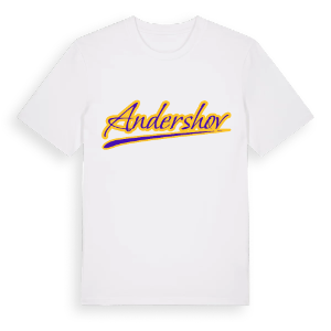 Andershov baseball t-shirt – ekologisk bomull t-shirt från Pinshirt