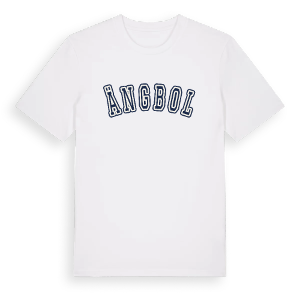 Ängbol college t-shirt – ekologisk bomull t-shirt från Pinshirt