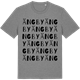 Mid Heather Gray t-shirt med Ängby ordlek t-shirt