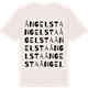 Vintage White t-shirt med Ångelsta ordlek t-shirt