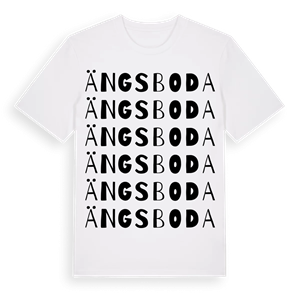 Ängsboda ordlek t-shirt – ekologisk bomull t-shirt från Pinshirt