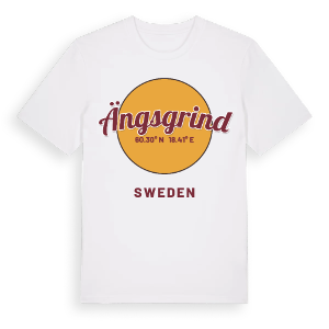 Ängsgrind cirkel t-shirt – ekologisk bomull t-shirt från Pinshirt