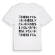 Ängslyckan ordlek t-shirt