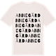 Vintage White t-shirt med Annegärd ordlek t-shirt