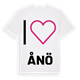 Jag älskar Ånö t-shirt stort tryck