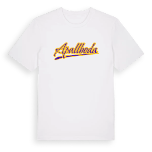 Apallboda baseball t-shirt – ekologisk bomull t-shirt från Pinshirt