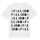 Apallund ordlek t-shirt
