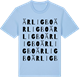 Blue Soul t-shirt med Ärligbo ordlek t-shirt