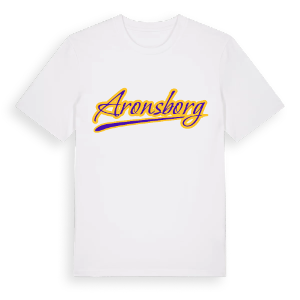 Aronsborg baseball t-shirt – ekologisk bomull t-shirt från Pinshirt
