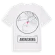 White t-shirt med Aronsborg t-shirt