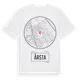 White t-shirt med Årsta t-shirt