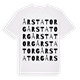 Årsta torg ordlek t-shirt