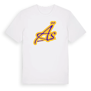 Äs baseball t-shirt – ekologisk bomull t-shirt från Pinshirt