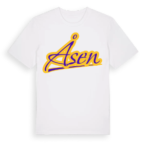 Åsen baseball t-shirt – ekologisk bomull t-shirt från Pinshirt