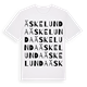 Äskelunda ordlek t-shirt