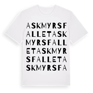Askmyrsfallet ordlek t-shirt – ekologisk bomull t-shirt från Pinshirt