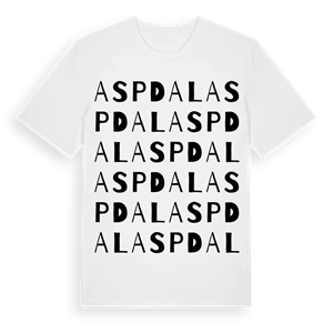 Aspdal ordlek t-shirt – ekologisk bomull t-shirt från Pinshirt