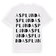 Asplund ordlek t-shirt