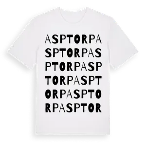 Asptorp ordlek t-shirt – ekologisk bomull t-shirt från Pinshirt