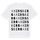 Axensberg ordlek t-shirt