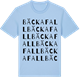 Blue Soul t-shirt med Bäckafall ordlek t-shirt