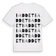 Baddet ordlek t-shirt
