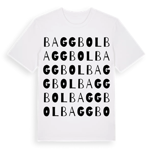 Baggbol ordlek t-shirt – ekologisk bomull t-shirt från Pinshirt