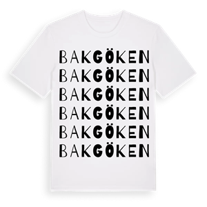 Bakgöken ordlek t-shirt – ekologisk bomull t-shirt från Pinshirt