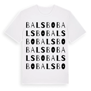 Balsbo ordlek t-shirt – ekologisk bomull t-shirt från Pinshirt