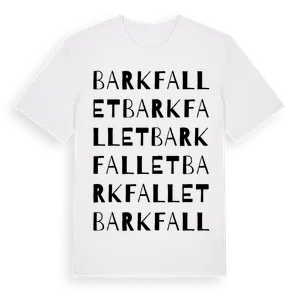 Barkfallet ordlek t-shirt – ekologisk bomull t-shirt från Pinshirt
