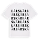 Bårskär ordlek t-shirt
