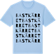 Blue Soul t-shirt med Bastkärret ordlek t-shirt